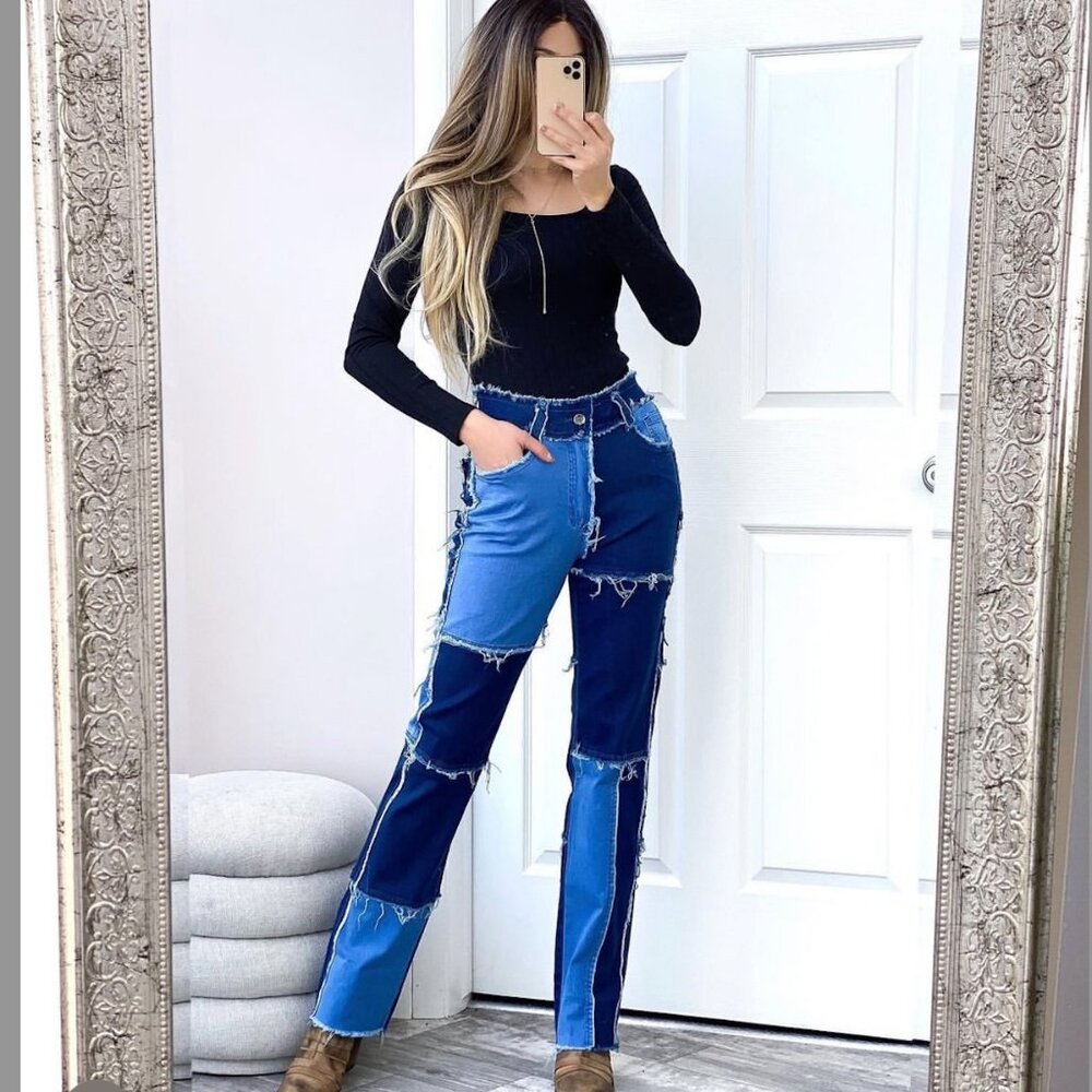 Patchwork Pants
